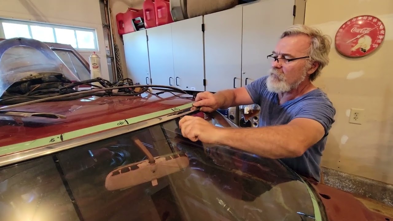 Datsun 280ZX Windshield Trim Removal Part 2