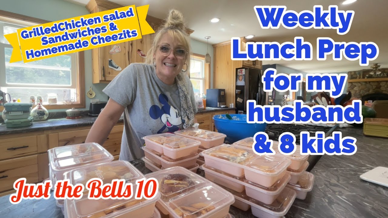 WEEKLY Meal Prep for OUR FAMiLY of 10 😉