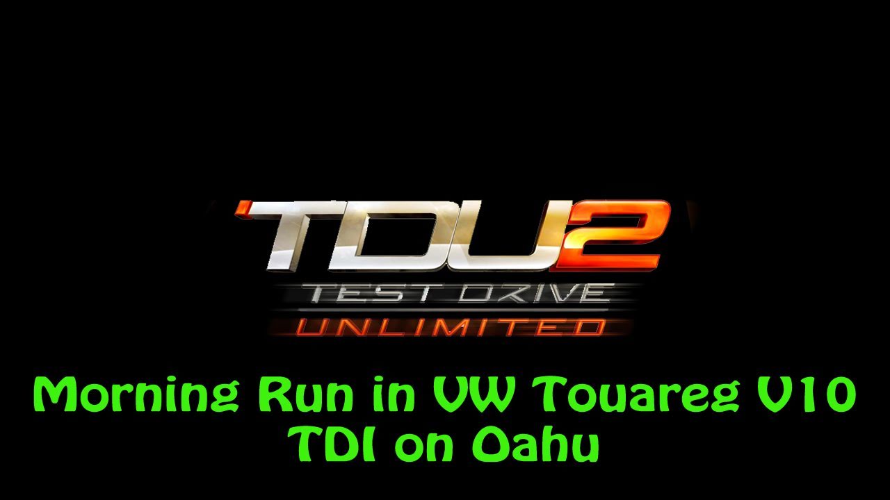 Test Drive Unlimited 2 PS3 - Morning Run in VW Touareg V10 TDI on Oahu