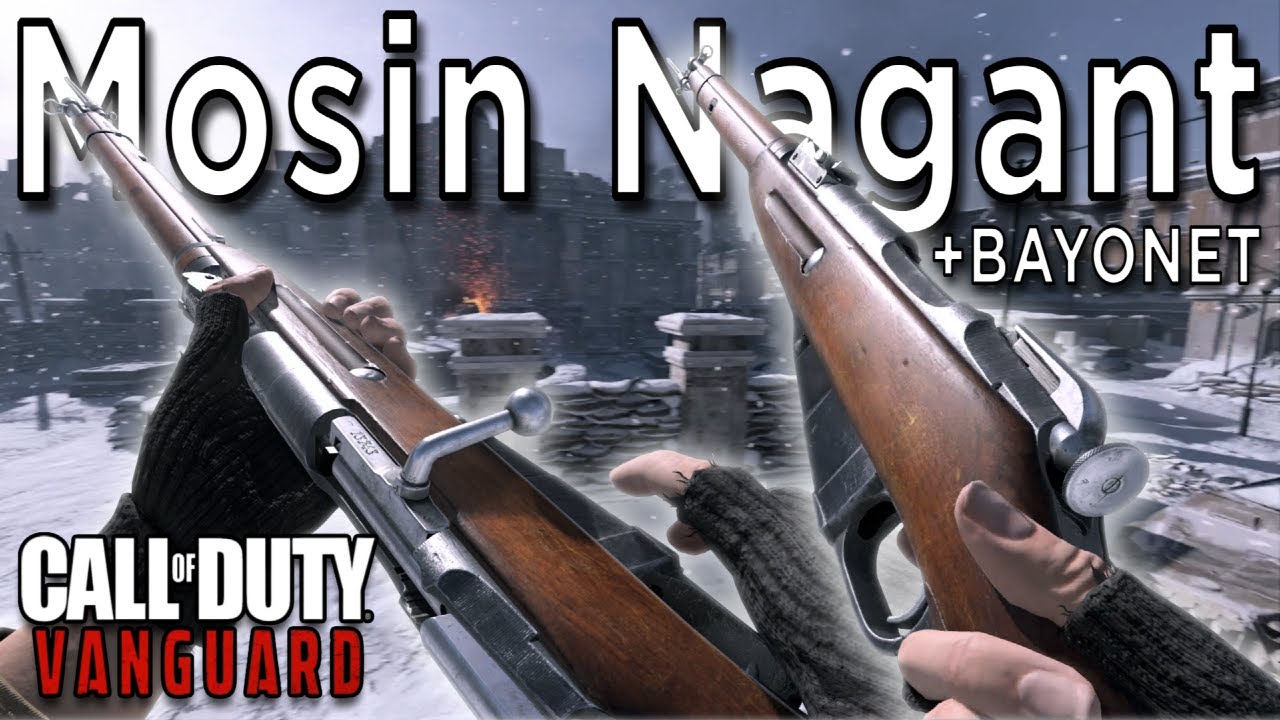 Mosin Nagant M1891/30 + Bayonet Roleplay in Call of Duty Vanguard PS5 Gameplay