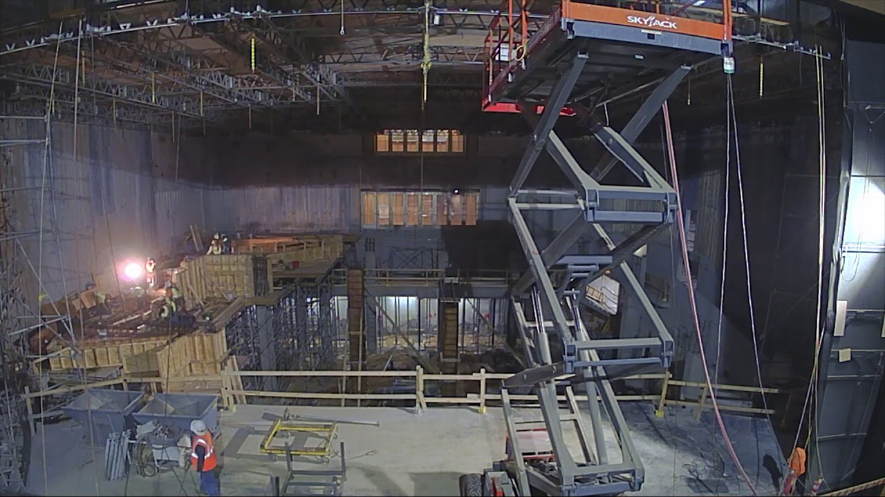 Alliance Theatre Renovation 11 month Time-lapse