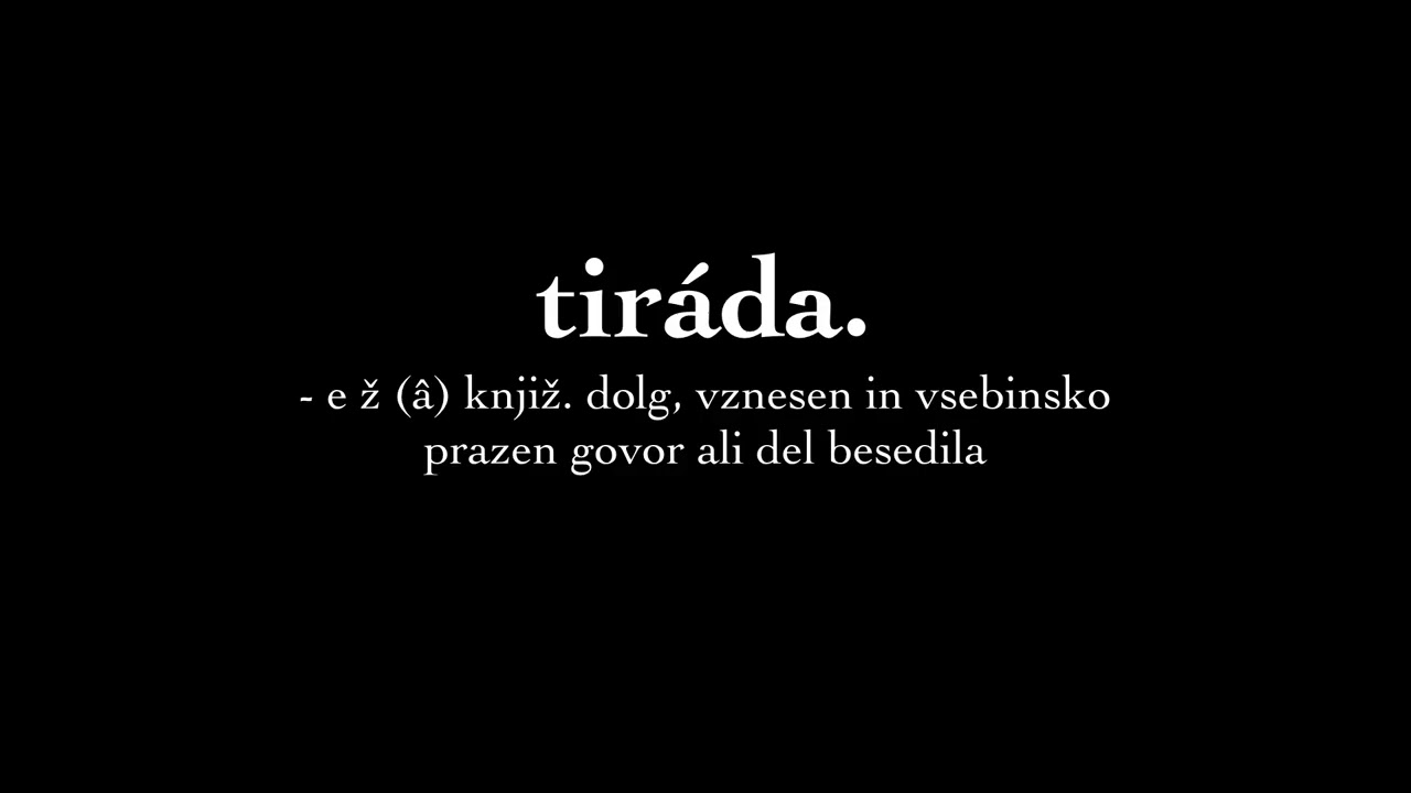 Nejc Glu&scaron;ič - Tirada