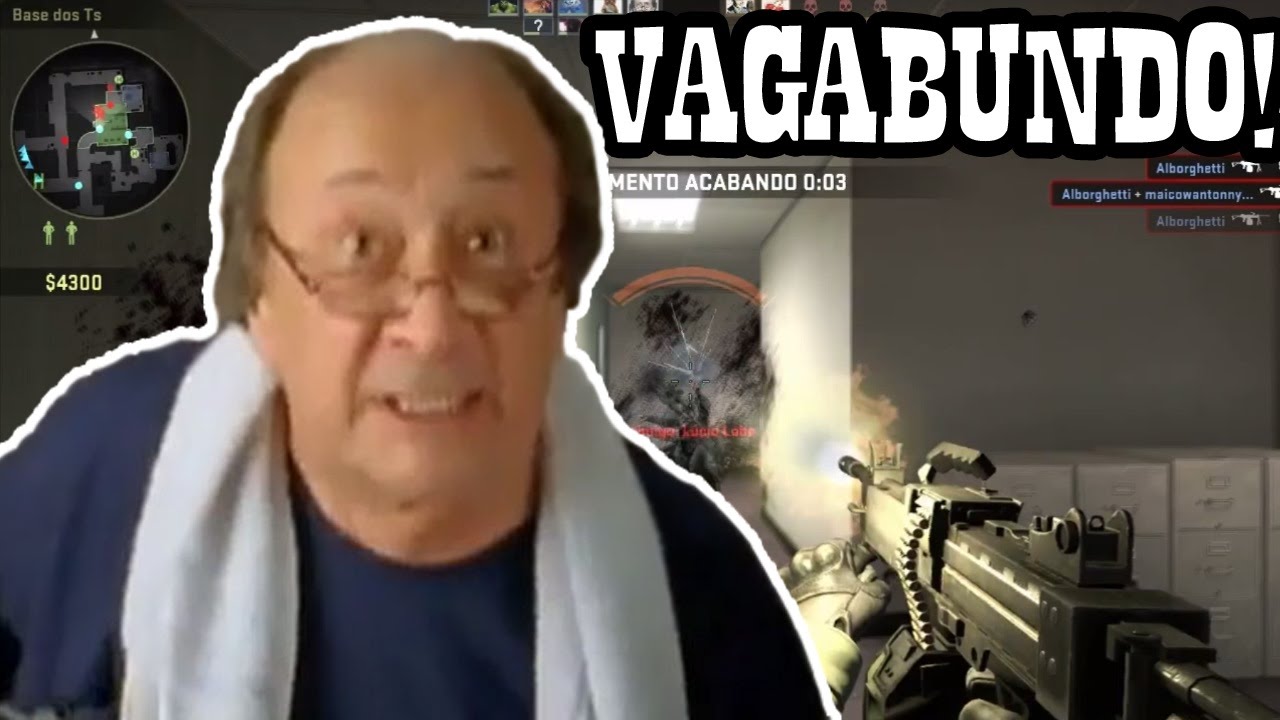 ALBORGHETTI JOGANDO COUNTER-STRIKE: GO