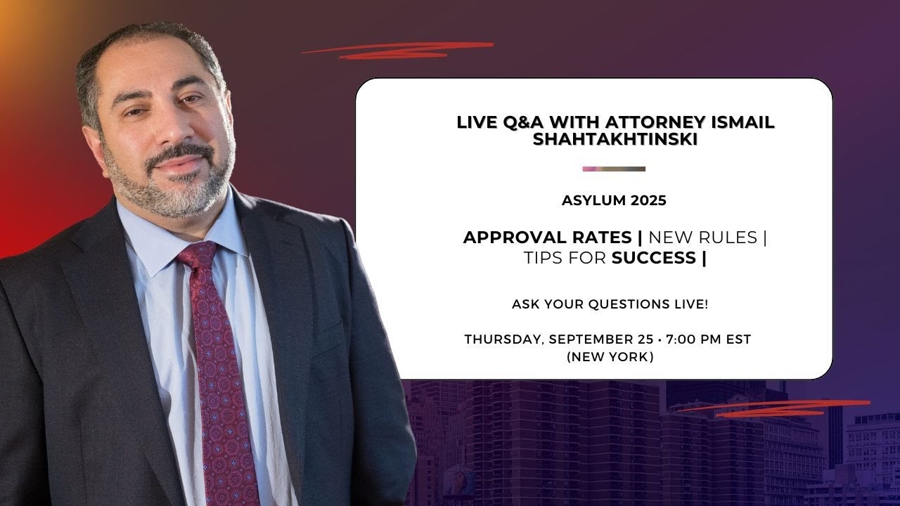 Live Q&A: Asylum 2025 - Approval Chances & New Rules