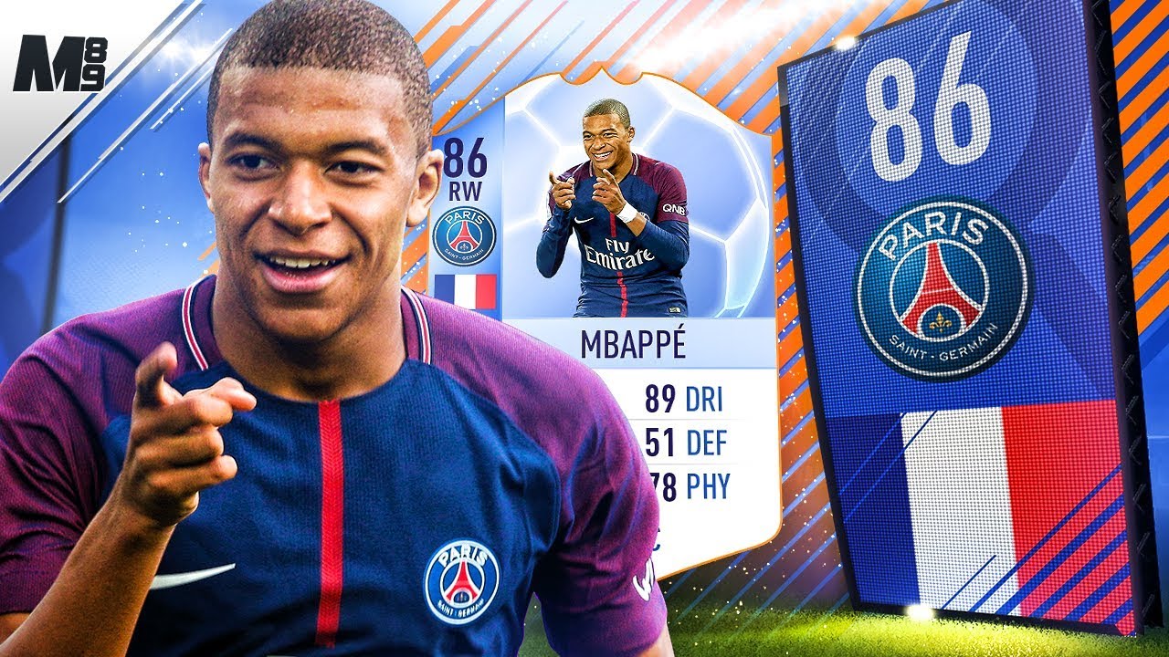 FIFA 18 TOTGS MBAPPE REVIEW | 86 TOTGS MBAPPE PLAYER REVIEW | FIFA 18 ULTIMATE TEAM