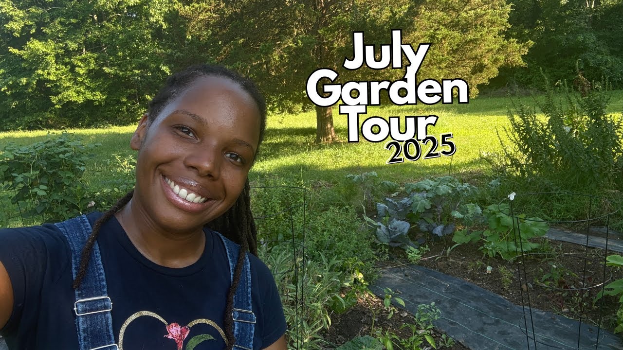 Zone 7B July Garden Tour in Maryland - It's HOT!