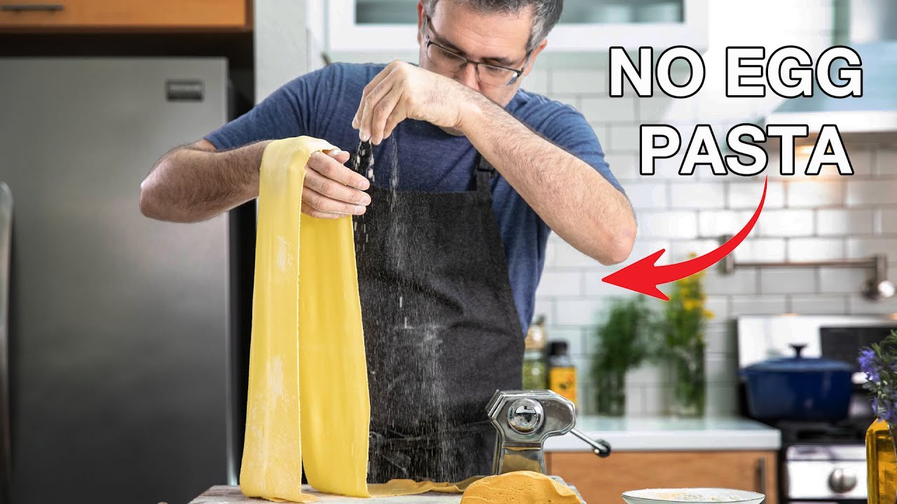 The Best Fresh Pasta no eggs needed
