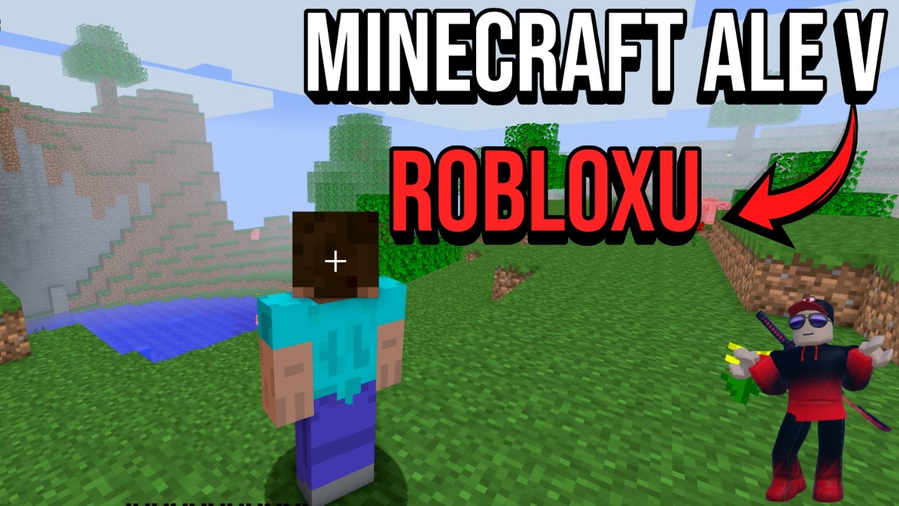 Hraju Minecraft ale v Robloxu!