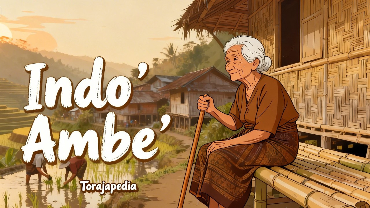 Lagu Toraja INDO' AMBE' (Cover) | Rindu Ayah dan Ibu di Kampung Halaman