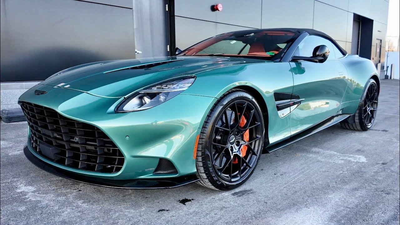 2026 Aston Martin Vanquish Volante V12 | POV Drive + Walkaround