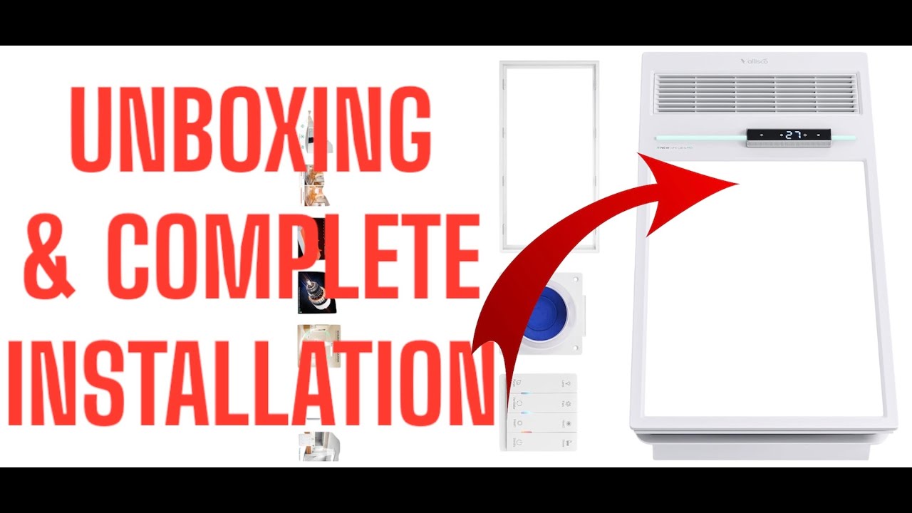 🚿✨ VALLIS CO STORE 4-in-1 Bathroom Exhaust Fan - Light, Heater & Ventilation! 🌬🔥 (Remote Control)