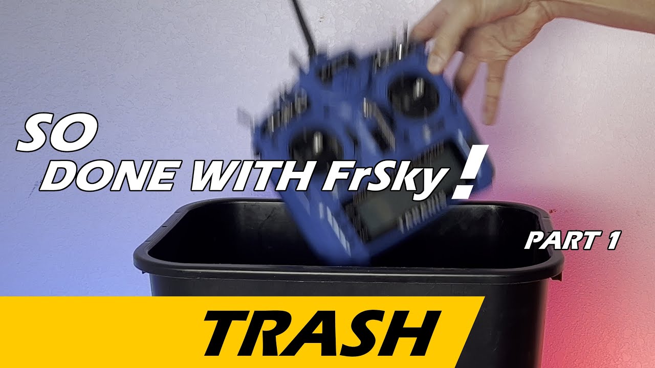 Done with FrSky - part1- Dynamic Soaring mishap.. not pilot error for once, which is not good