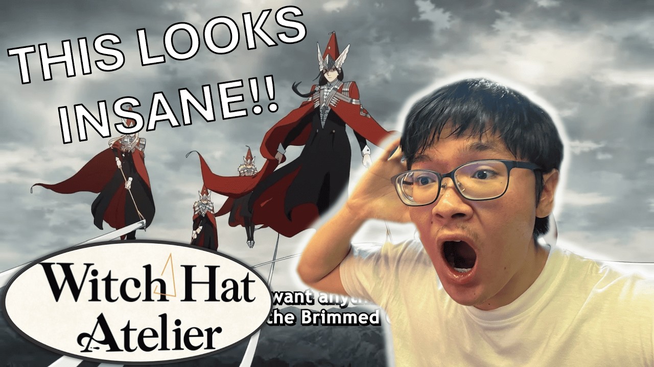 THIS LOOKS REALLY GOOD???  Witch Hat Atelier Trailer REACTION