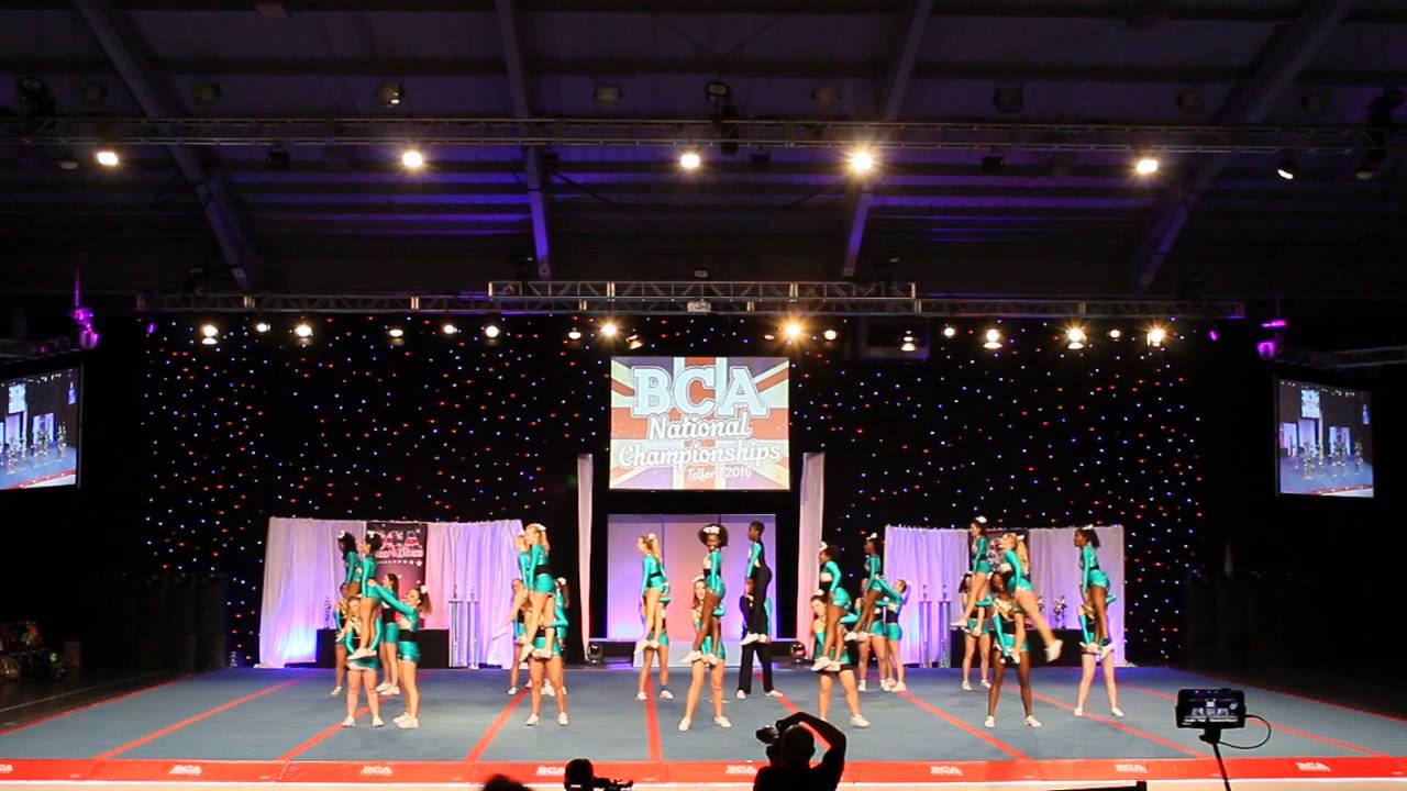 Sparks Allstars Glimmer BCA National Champions 2016 Open Level One