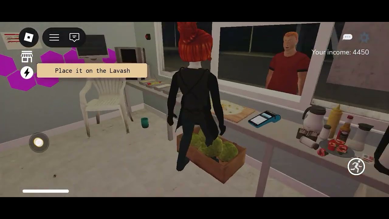SHARWARMA  KIOSK #roblox #kidsgaming#horror 