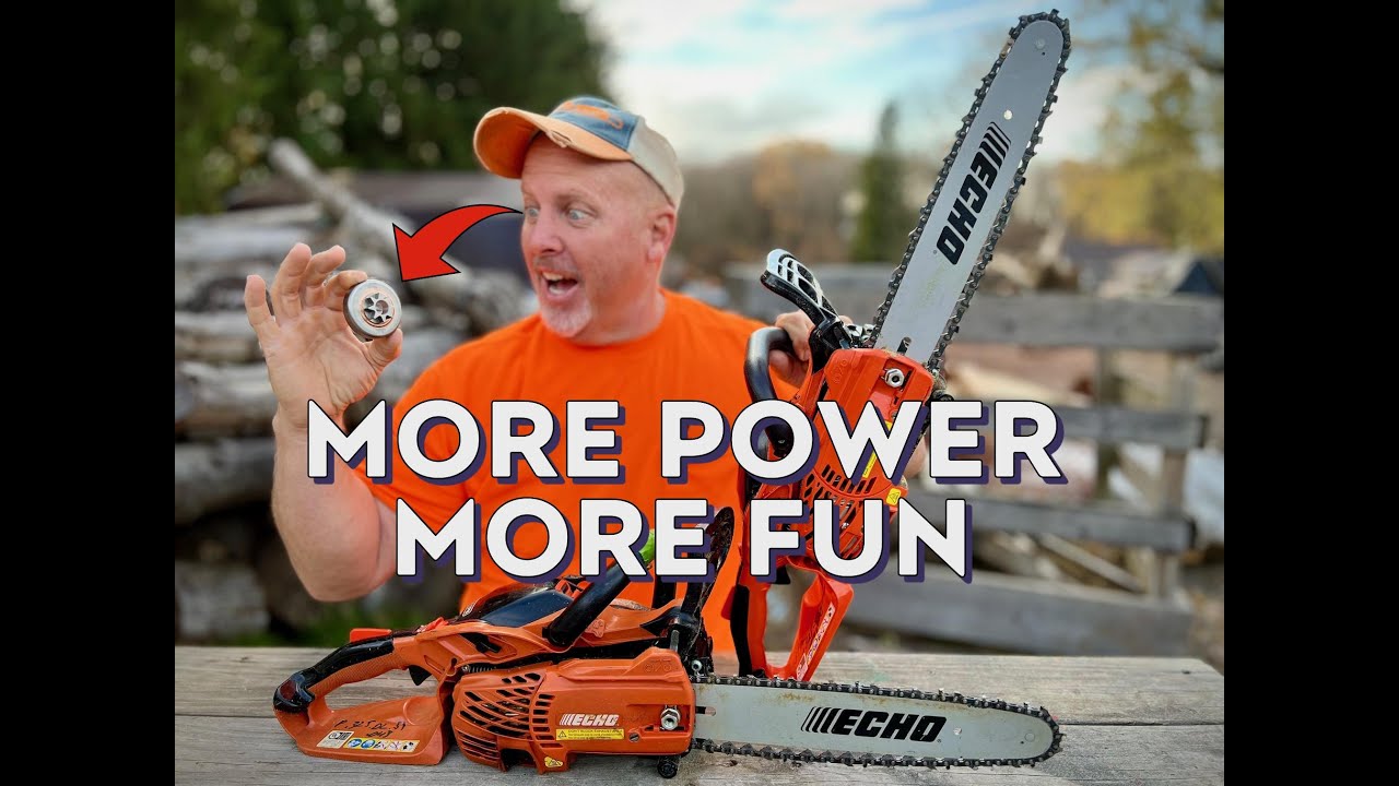 Tutorial: Echo 2511 Chainsaw Modifications for Carvers