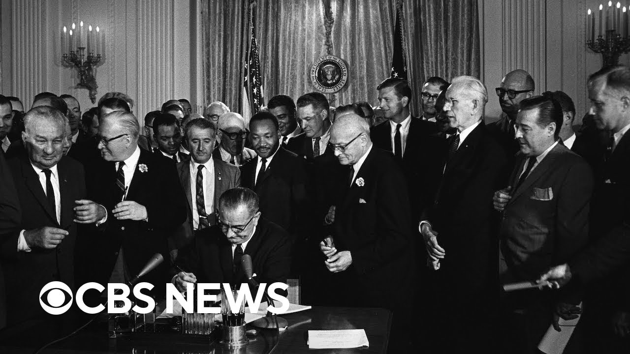 From the archives: Lyndon B. Johnson signs Civil Rights Act of 1964 into law