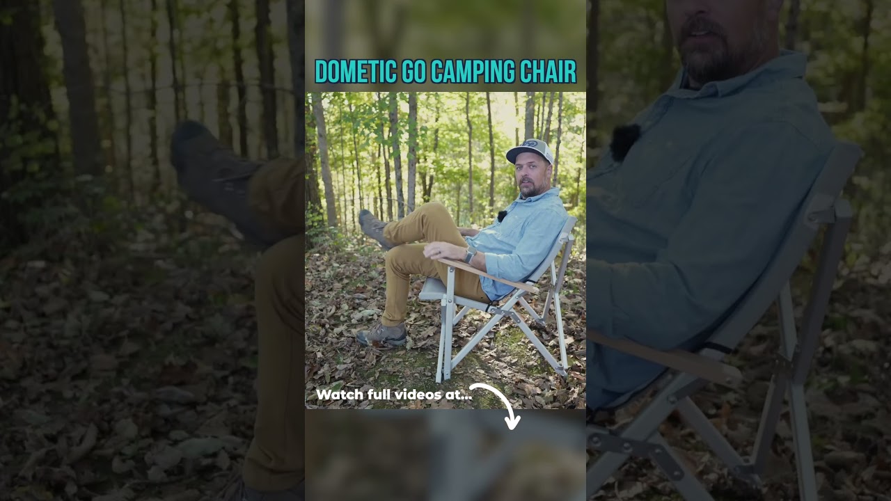 Обзор складного стула Dometic GO | Лучший портативный стул для кемпинга: комфорт и долговечность