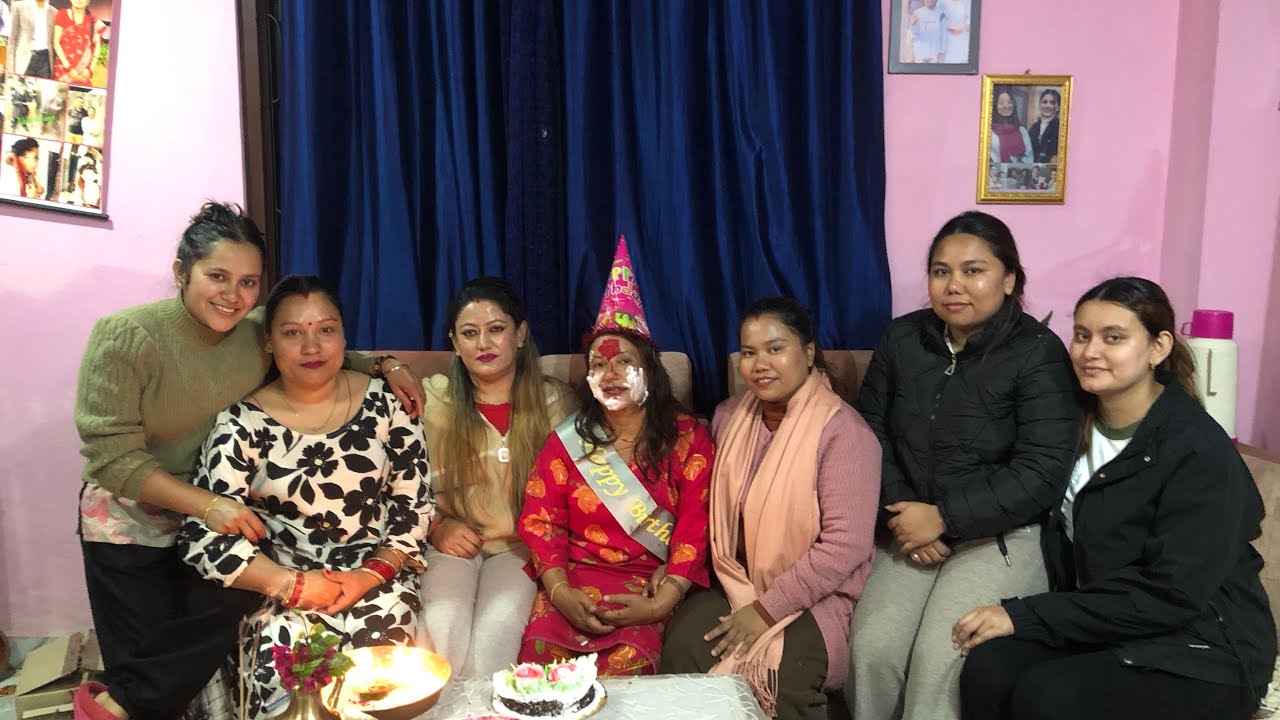 Didi ko birthday party 🥳 ❤️😘 