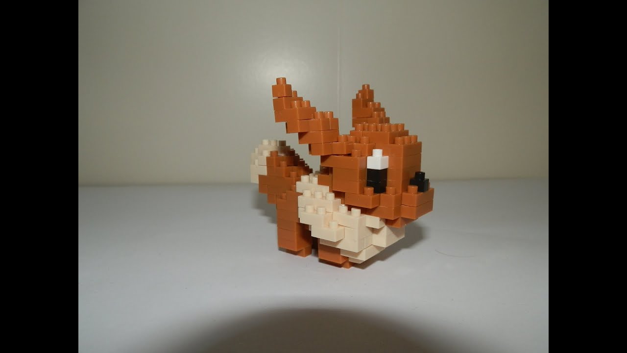 Pokemon Nanoblock:: Building Eevee
