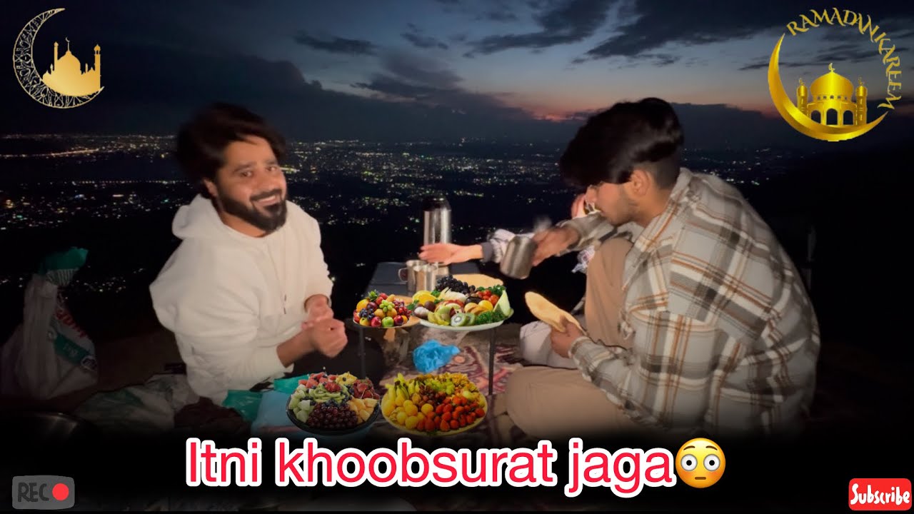 Iftari at such a Beautiful place🏔️Vlog after 2months🤭