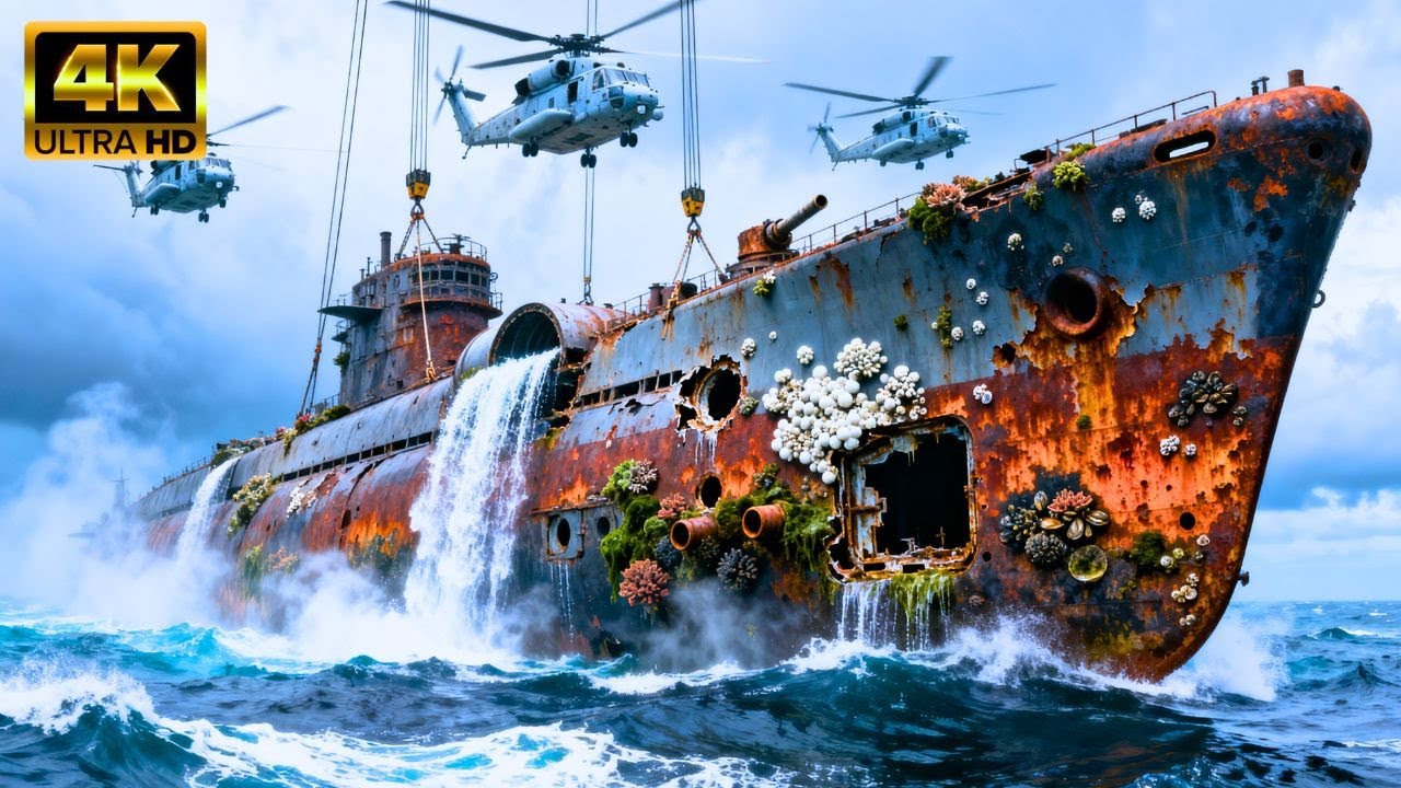 SALVAGING THE I-400 — JAPAN’S GIANT AIRCRAFT-CARRIER SUBMARINE LOST FOR 80 YEARS IN THE PACIFIC