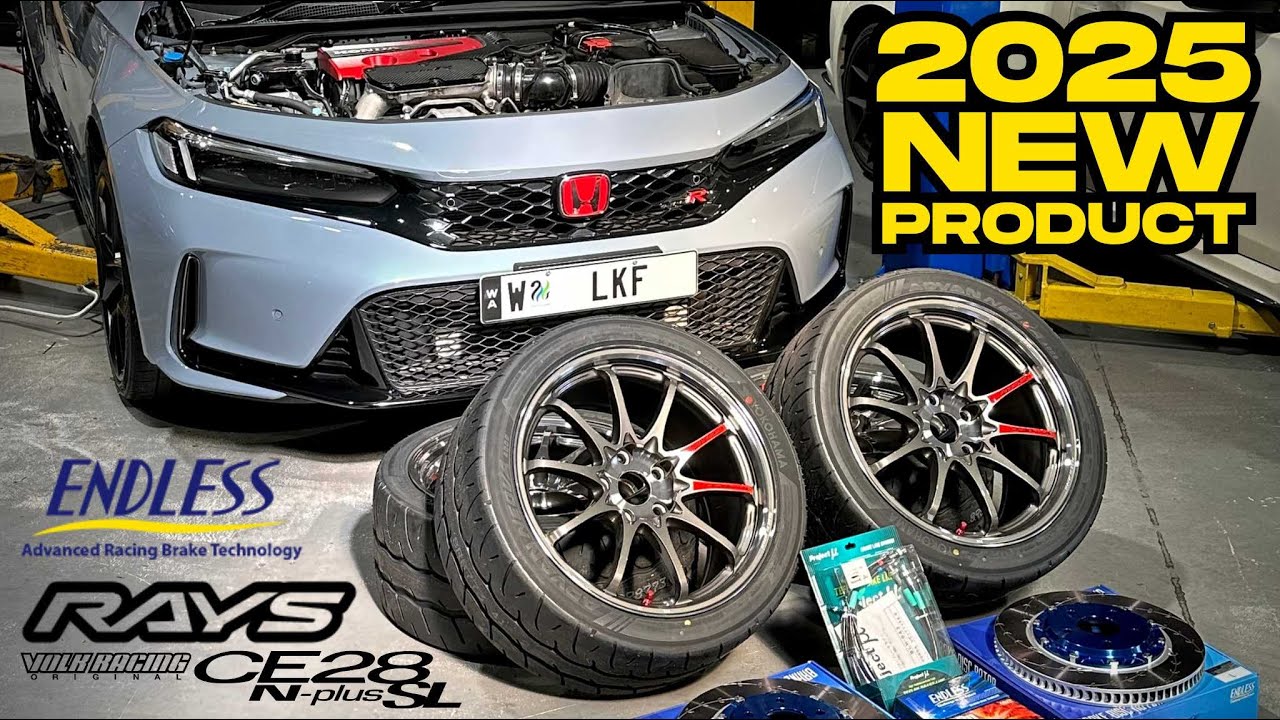 【FL5換鈴！】Rays最新款 CE28N-plus SL | 一次過換埋軚同迫力？改裝方向針對Track Day（中文字幕）#AD09 #Endless #Honda #Civic #TypeR