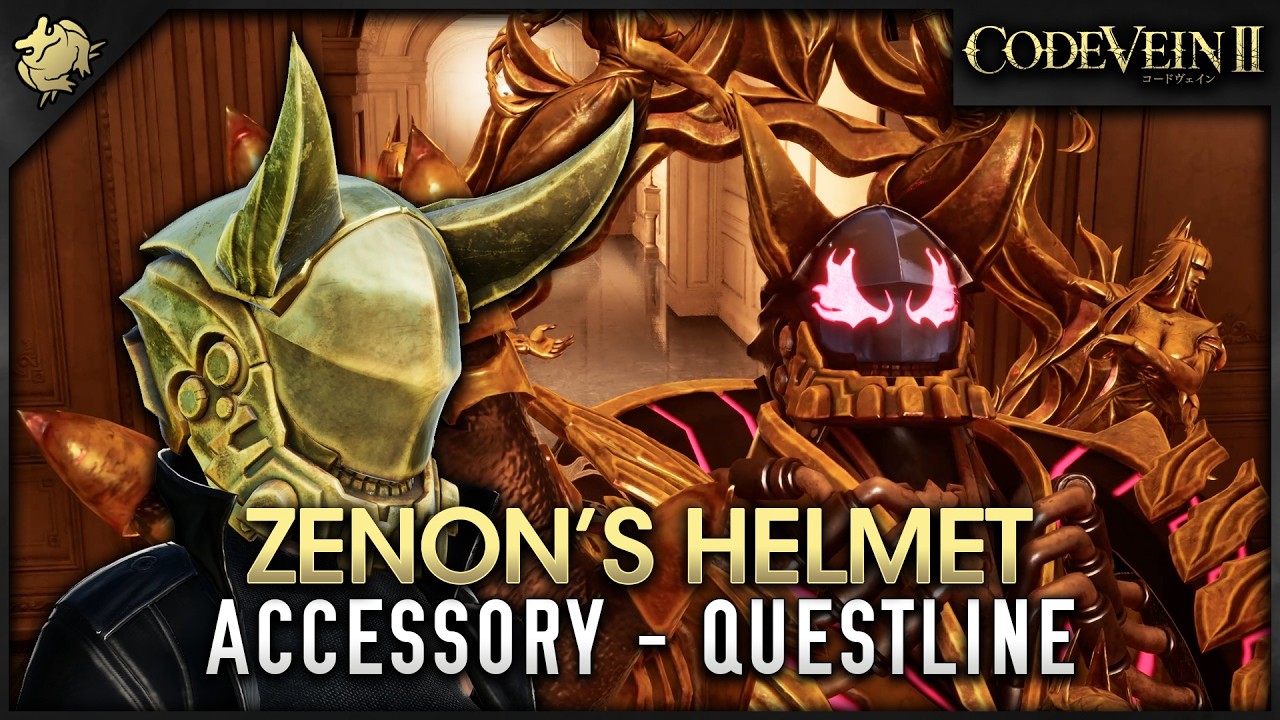 Code Vein II - Zenon's Helmet Accessory Questline