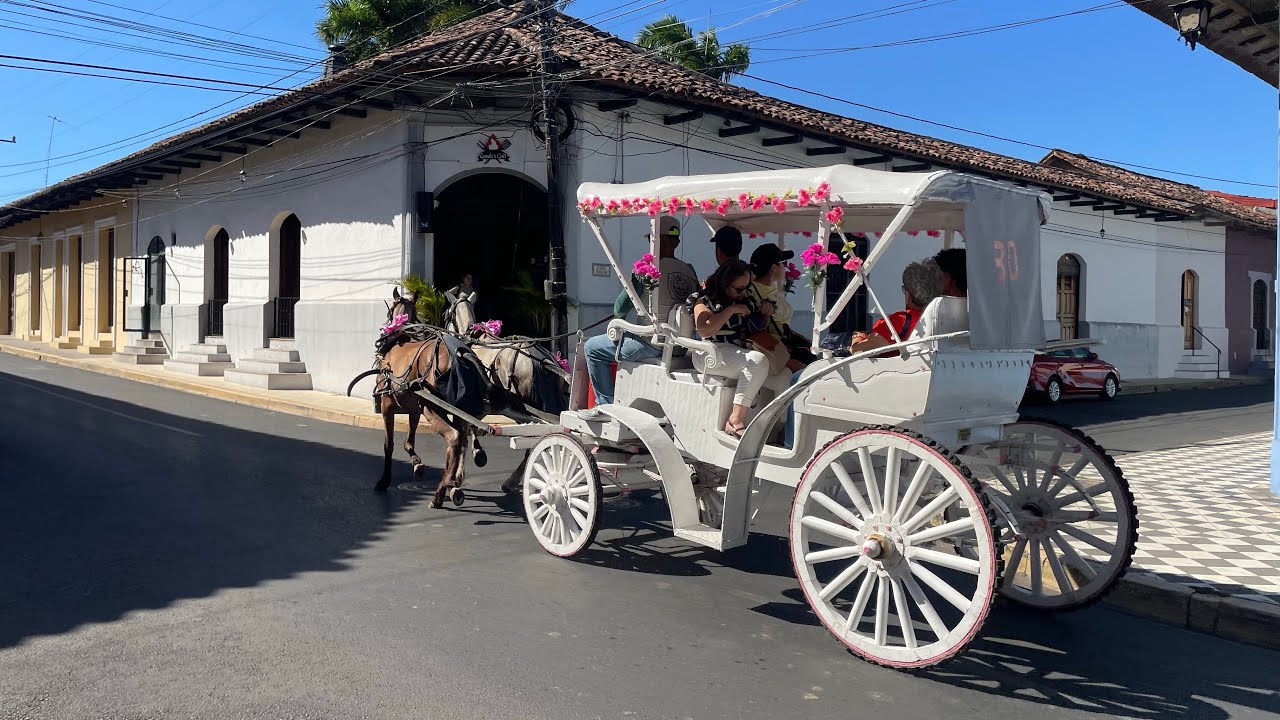 En Granada Nicaragua 🇳🇮 mostrando mi ciudad
