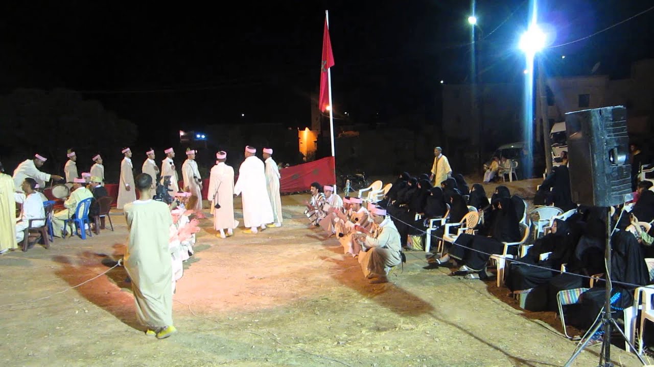 أحواش فرقة تفراوت بدوار أفرني أيت عبد الله 10/08/2013