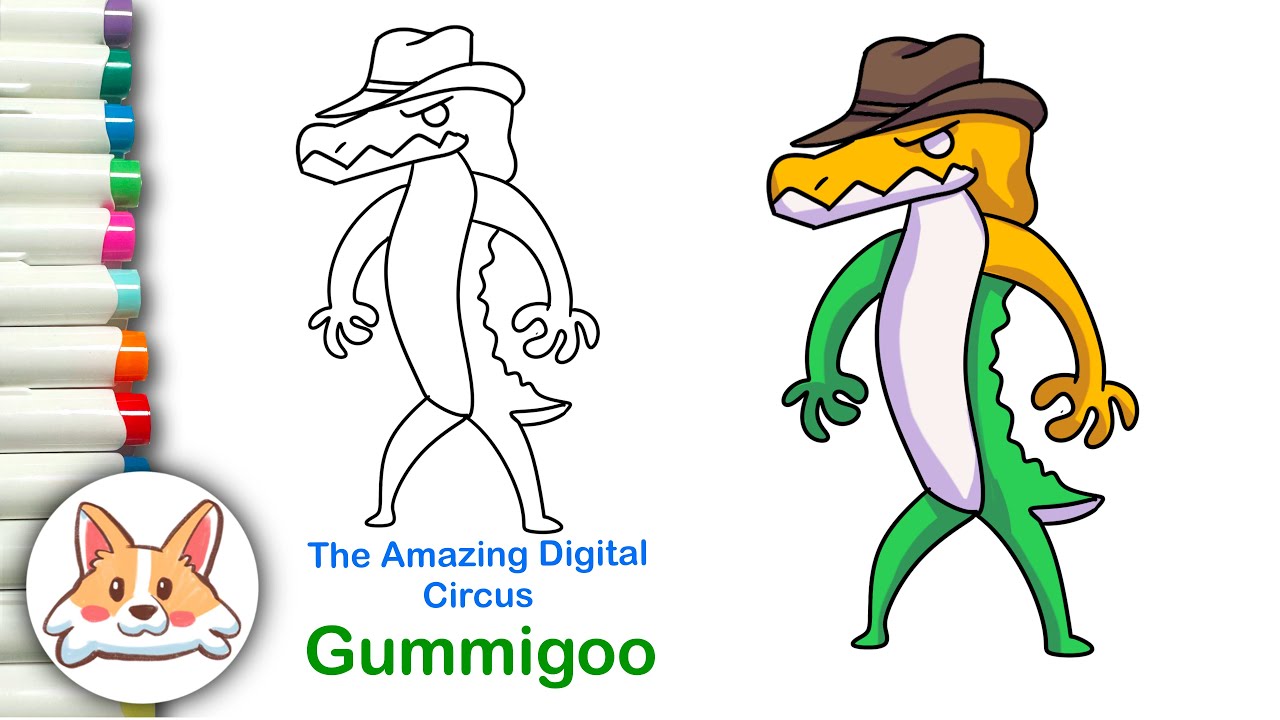 ow to Draw Gummigoo | The Amazing Digital Circus!