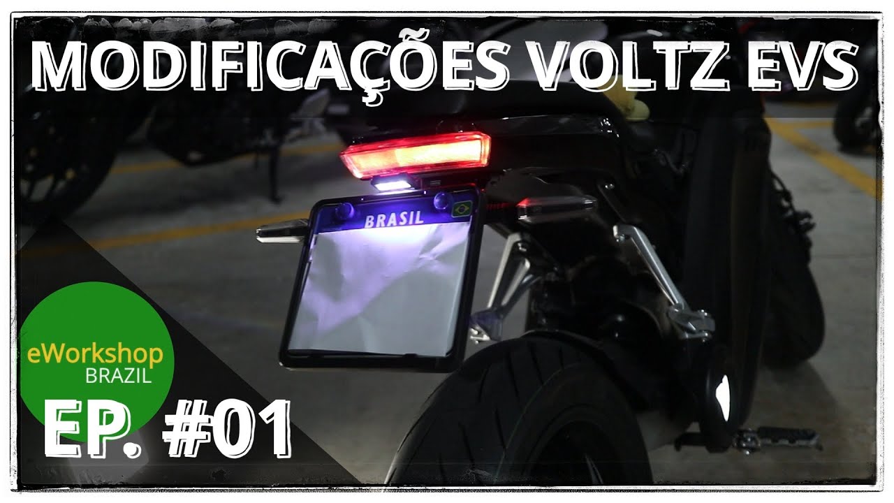 Eliminador de Rabeta da Voltz EVS - Modificações EVS EP. 01