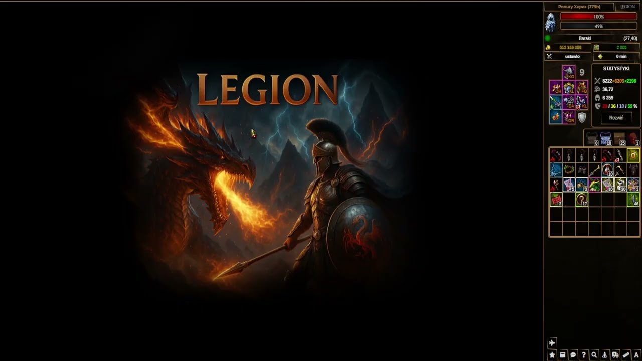 LOTERIA I REKRUTACJA LEGION | MARGONEM LEGION UNIA THANTOS