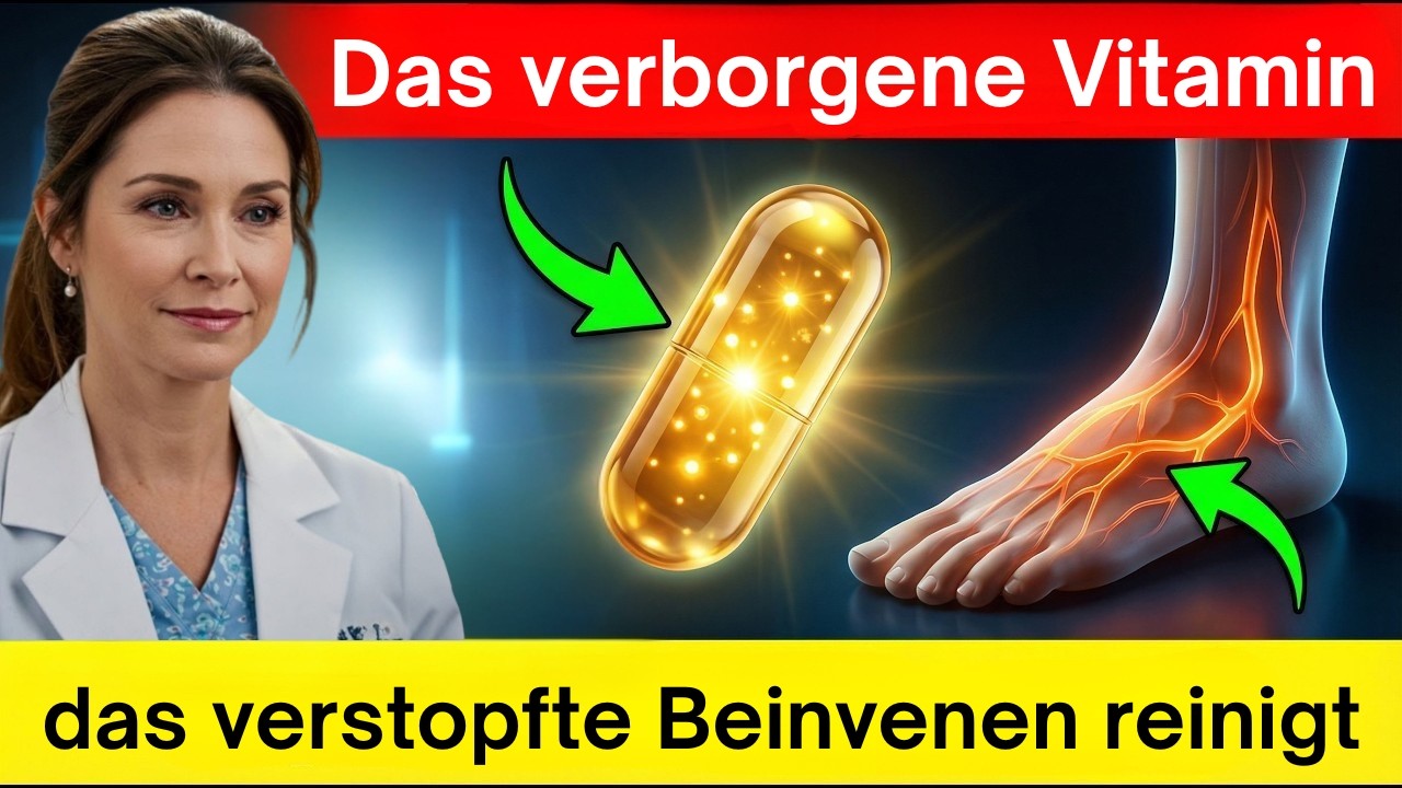 Lerne das Vitamin kennen, das Blutgerinnsel in deinen Beinen auflöst | Gesundheitsarzt