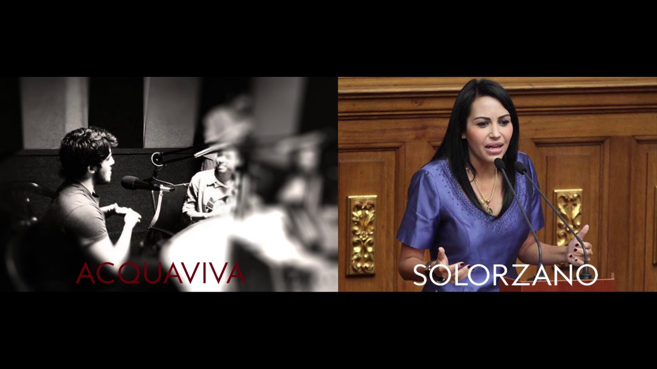 Acquaviva habla con La Diputada Delsa Solorzano
