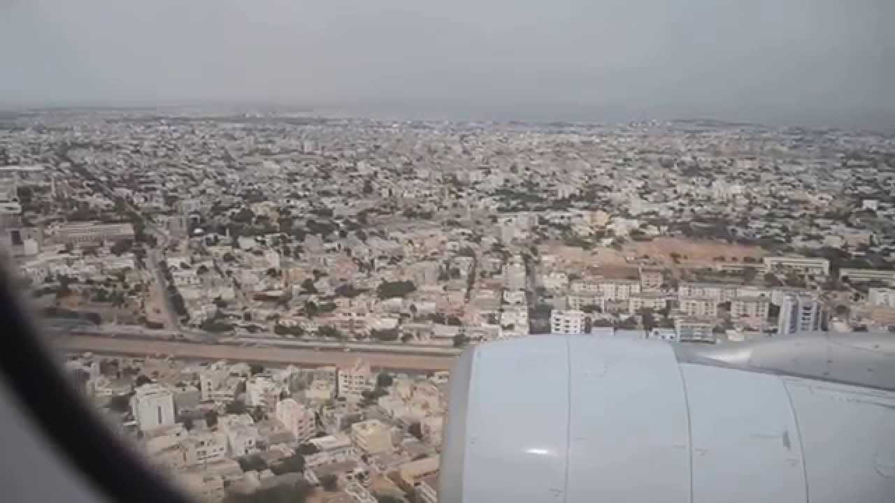 arrivée a Dakar vol sn 205 Brusel Airlines 14/08/2014