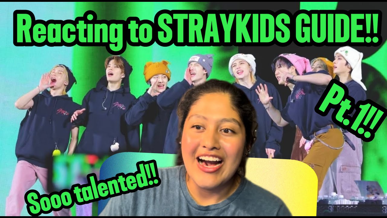 FINALLY REACTING TO A FULL STRAYKIDS GUIDE!!! PT.1!!