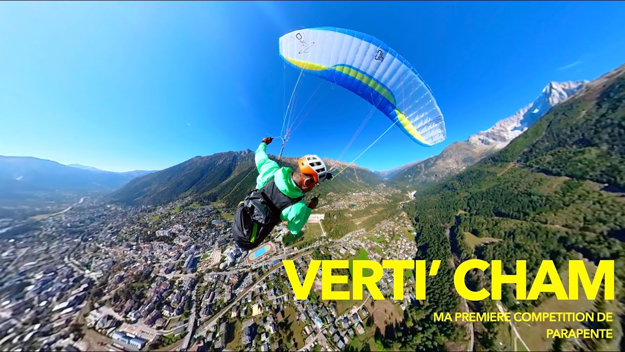 Parapente - Ma premiere compétition ! Verti'Cham 23 📍Chamonix - Ou comment j'ai fini avant dernier 😅