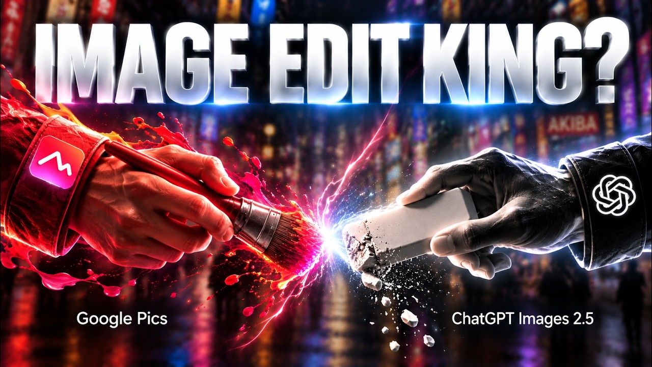 ChatGPT Images 2.5 vs Google Pics &mdash; I Tested Who Actually Edits Better