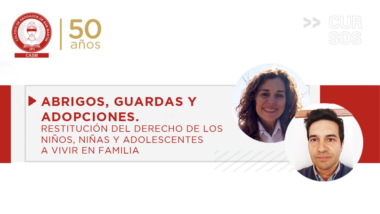 Abrigos, guardas y adopciones.