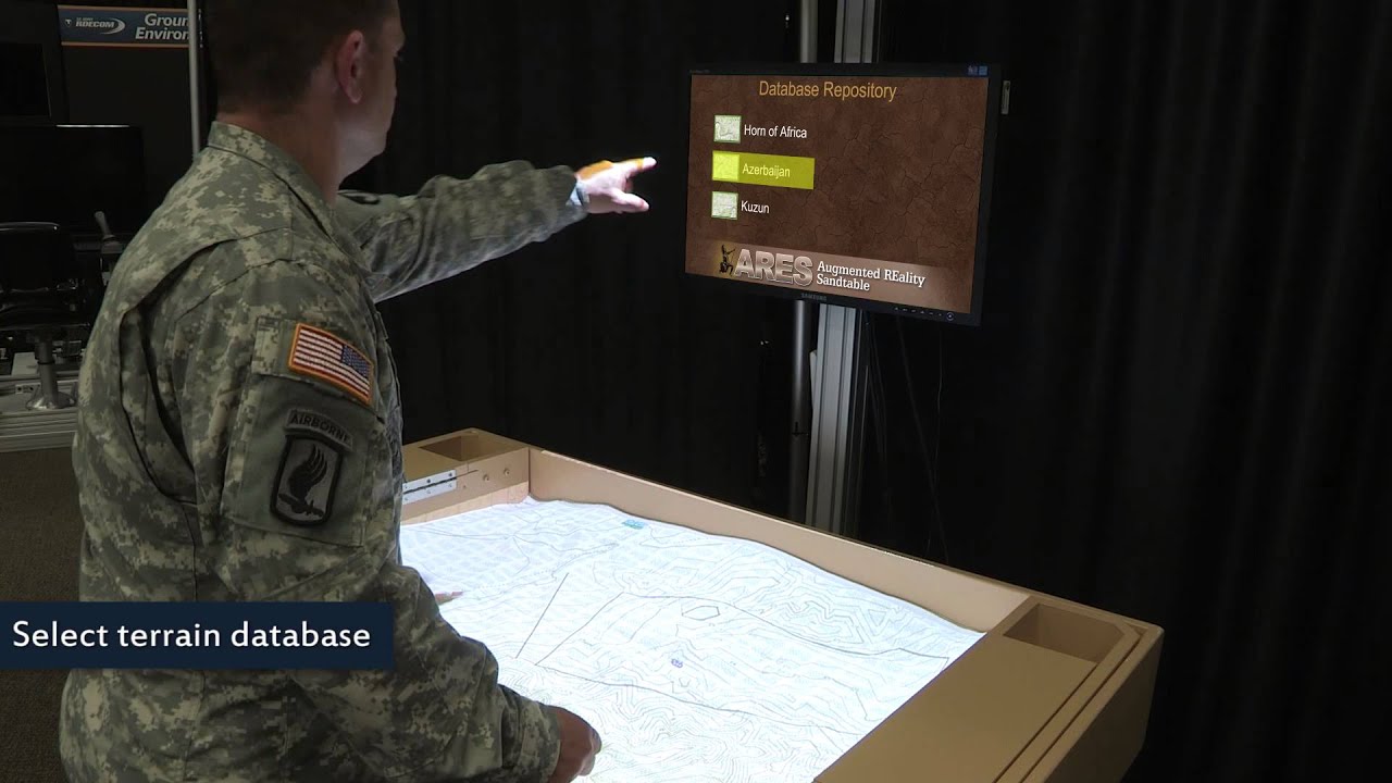 Augmented REality Sandtable (ARES)