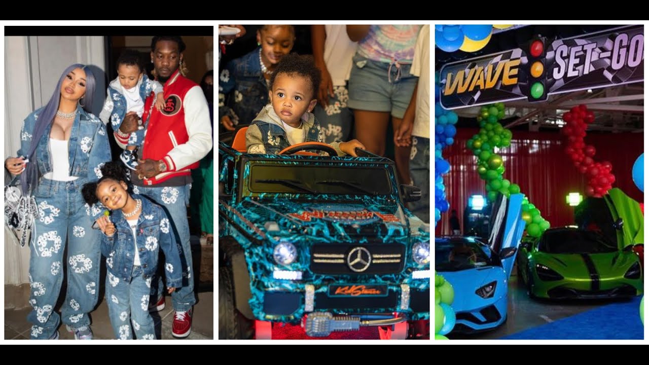 Cardi B & Offset Celebrated Their Son&rsquo;s Wave Set Cephus 1st Birthday!