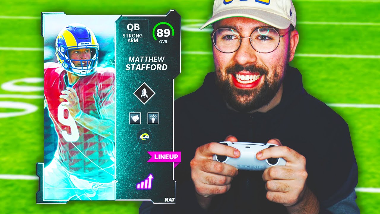 He's the best QB in MUT 22, and here's why... (50/50 Rams Theme Team)