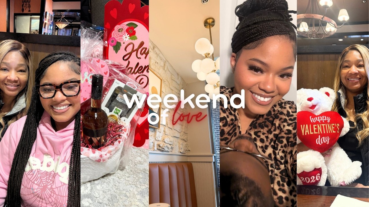 My last vlog on YouTube | Galentines, Valentines day vlog