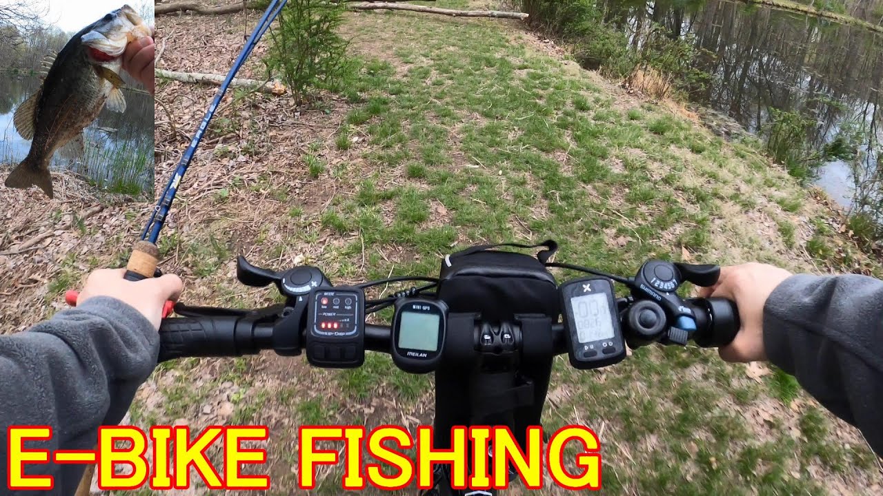 Vivi folding Electric Bike Fishing adventure
