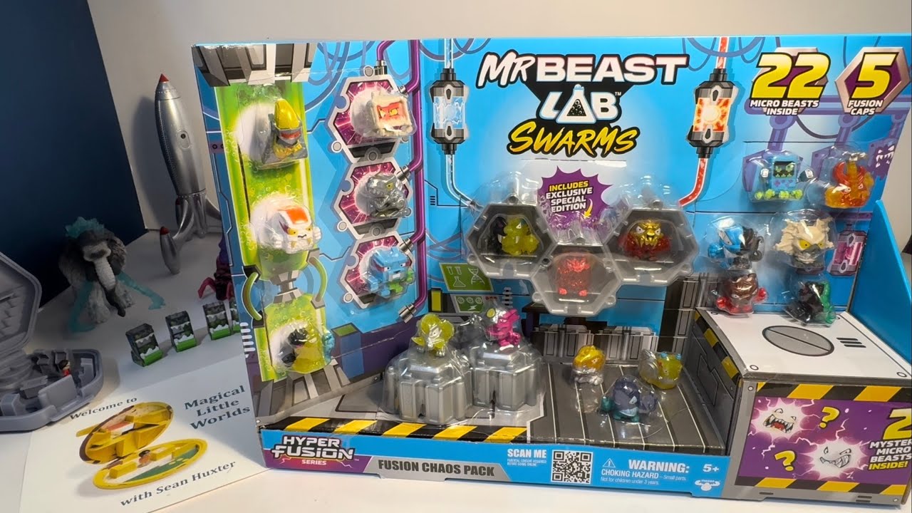 Распаковка Mr Beast Swarms Fusion Chaos Pack