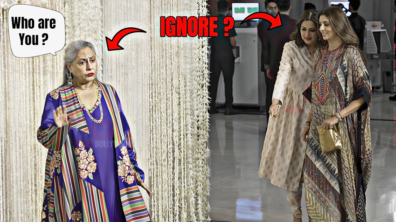 Why Jaya Bachchan IGNORE Sonali Bendre and Walk Off at Aamir Khan’s Daughter Wedding Reception