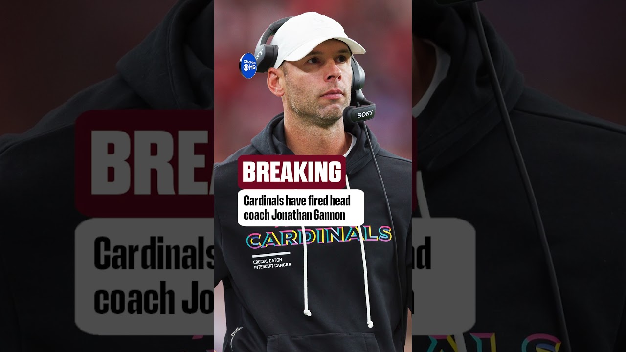 Cardinals have fired head coach Jonathan Gannon #nfl #cardinals
