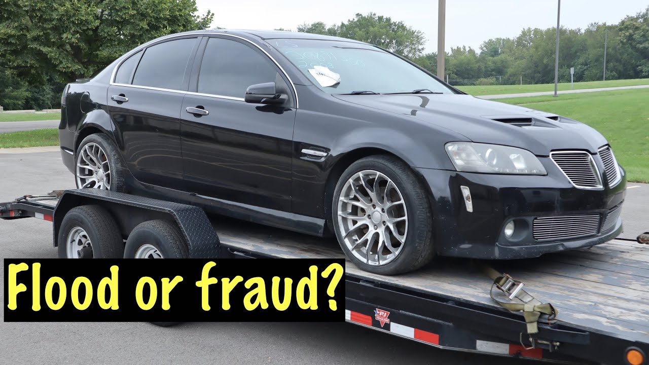 У этого Pontiac G8 GT 2008 года интересная история.
