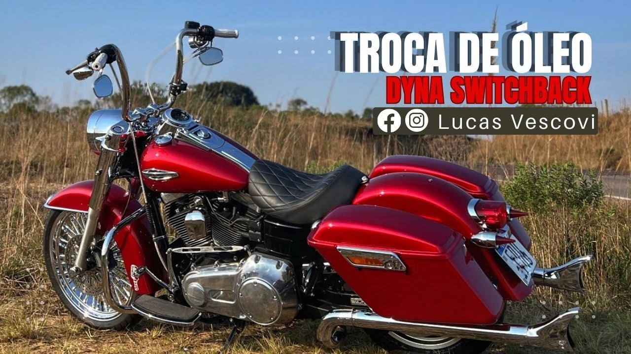 Troca de Óleo - Harley-Davidson Dyna Switchback- Harley Dyna TC 96